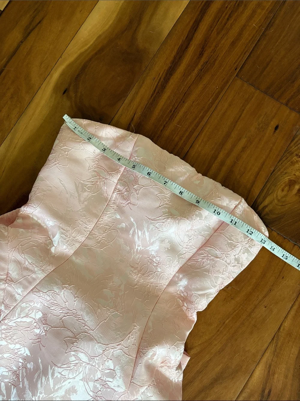 Babyboo ELENORA MINI DRESS BLUSH Bow Back Corset Size Small - Picture 11 of 11